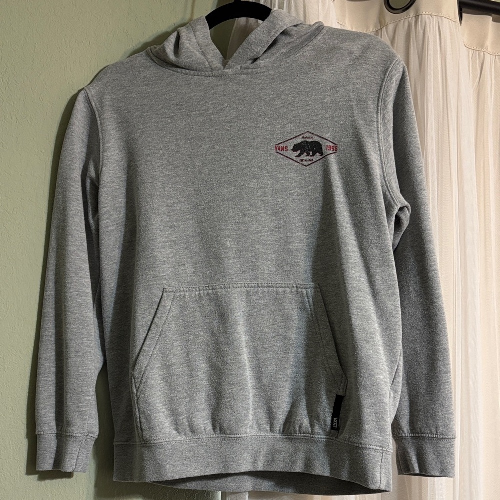 Vans Gray Hooded Sweatshirt